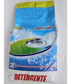 Detergente Volvoreta en Polvo 10kg con Oxígeno Activo