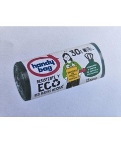 Bolsa Basura RESISTENTE handy bag 30L